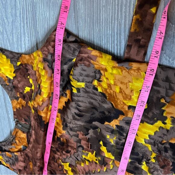 VINTAGE Edith Flagg sleeveless maxi dress sz 12 - Picture 4 of 6